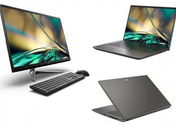 Acer lança novos ultraportáteis da gama swift x