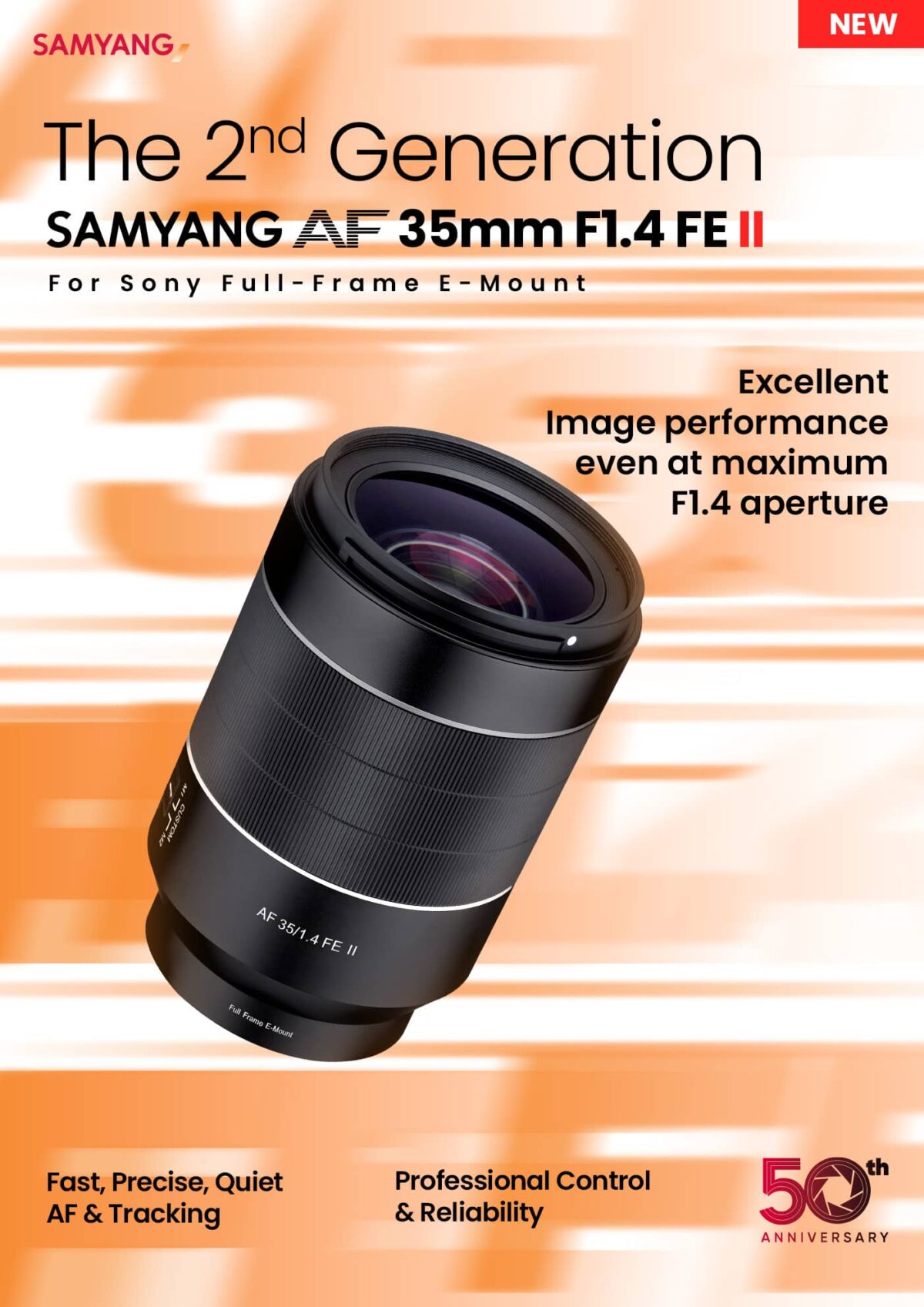 Samyang AF 35mm F1.4 FE II: Uma nova objetiva para câmaras Sony