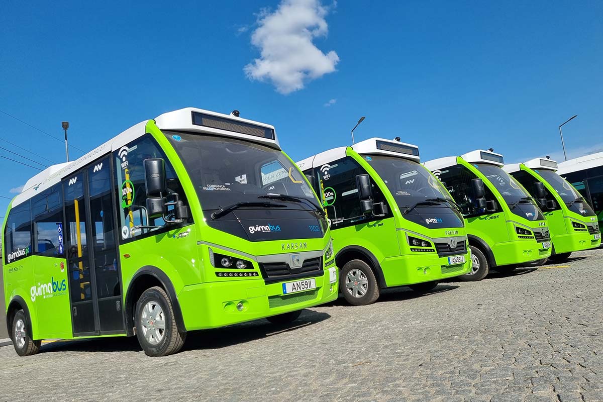 Guimarães com maior frota de autocarros elétricos do país