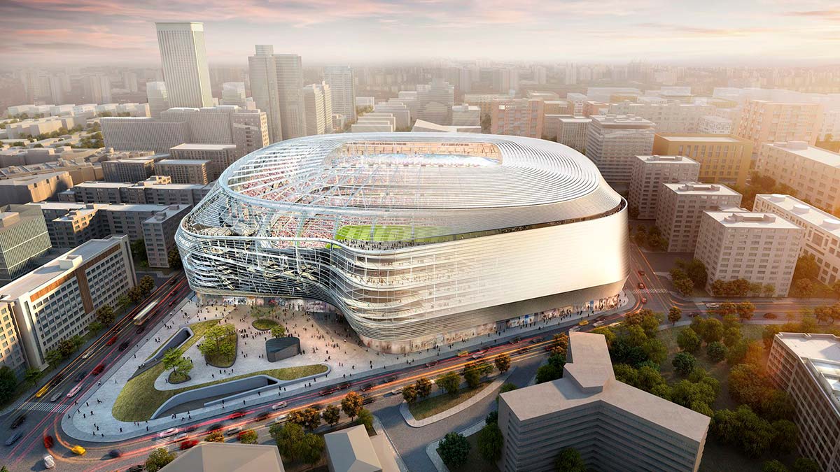 Novo estádio do Real Madrid