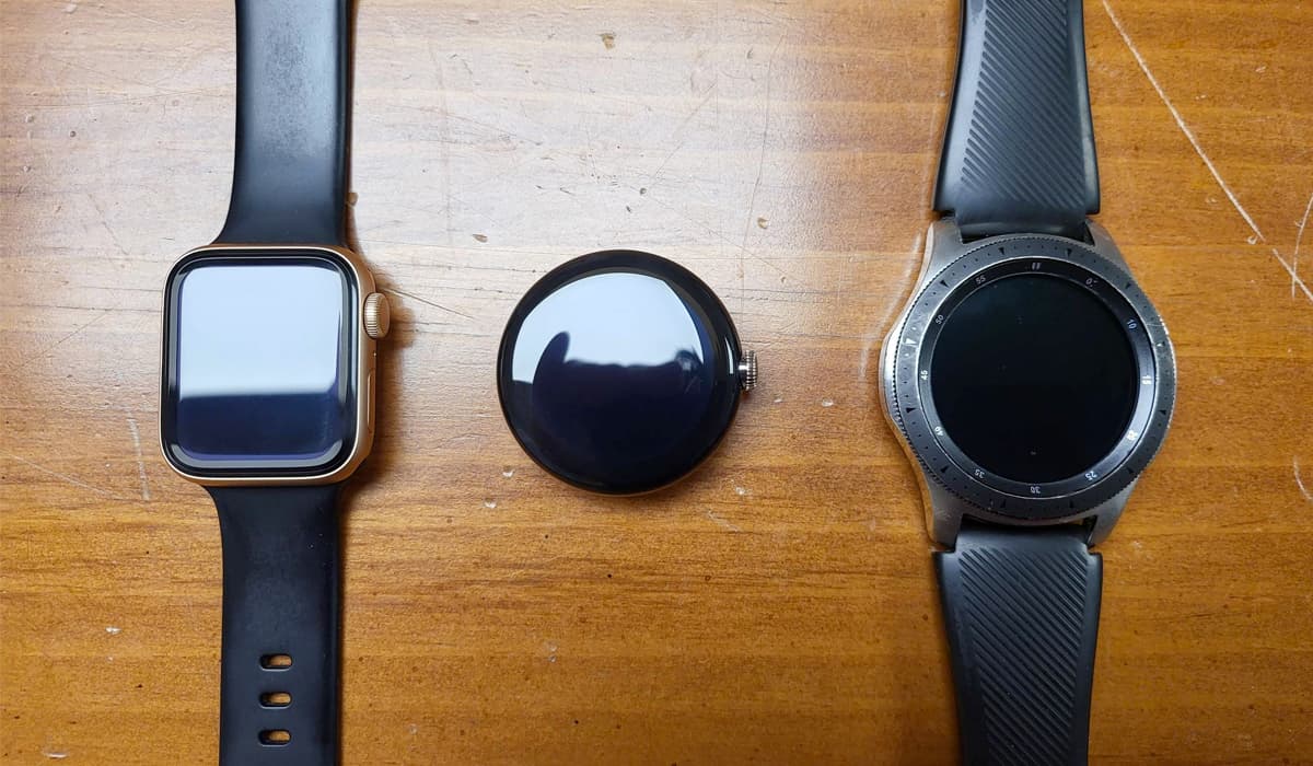 Google Pixel Watch Apple Watch Samsung Galaxy Watch