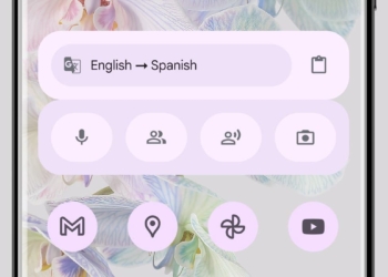 Google tradutor widget