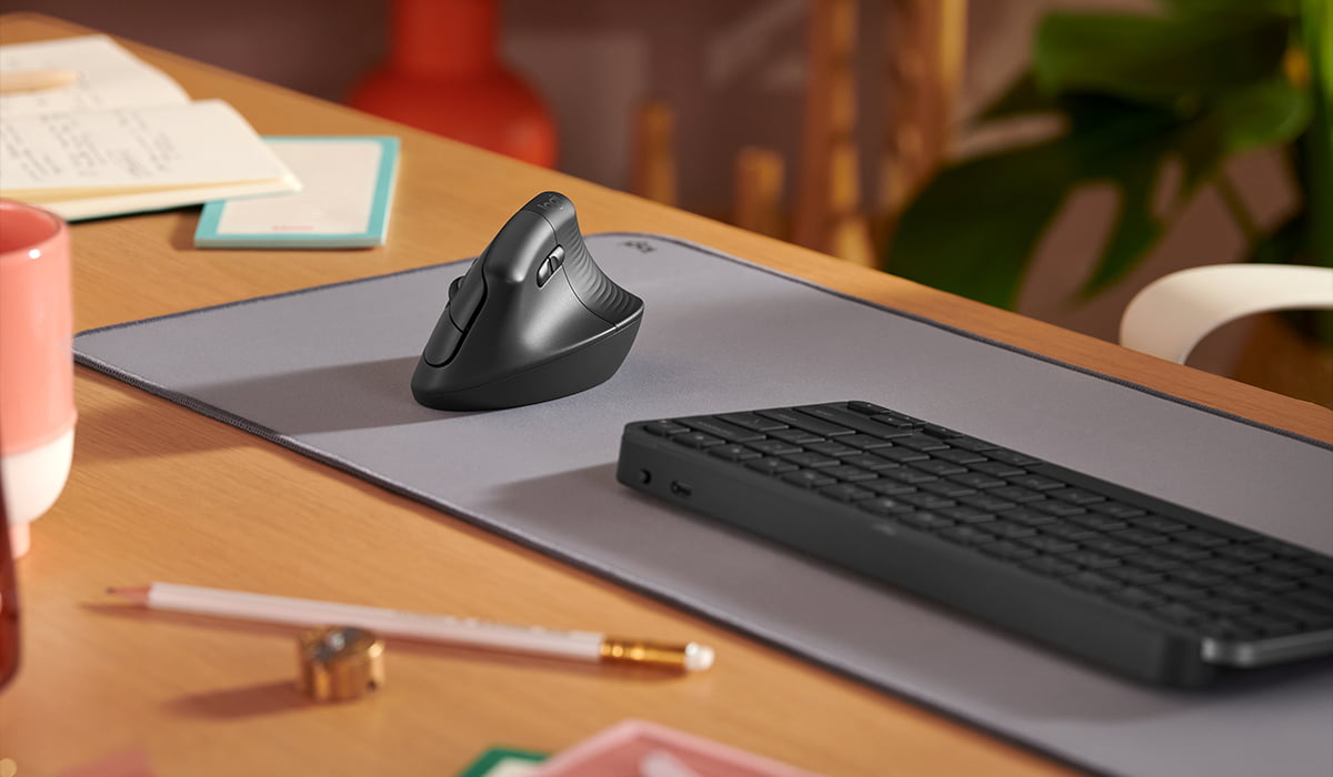 Rato vertical logitech lift