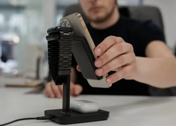 Suporte de carregamento wireless 3 em 1, da iservices?