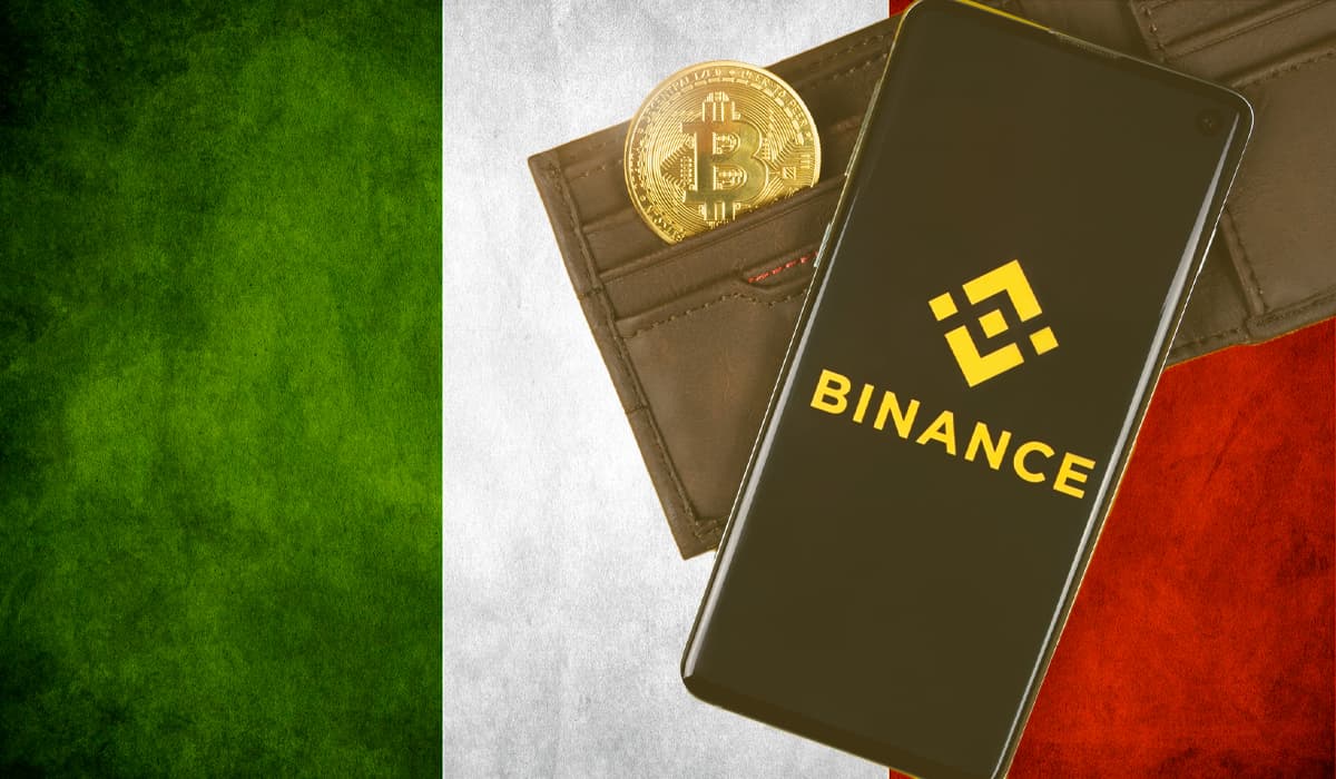 Binance Europa Italia