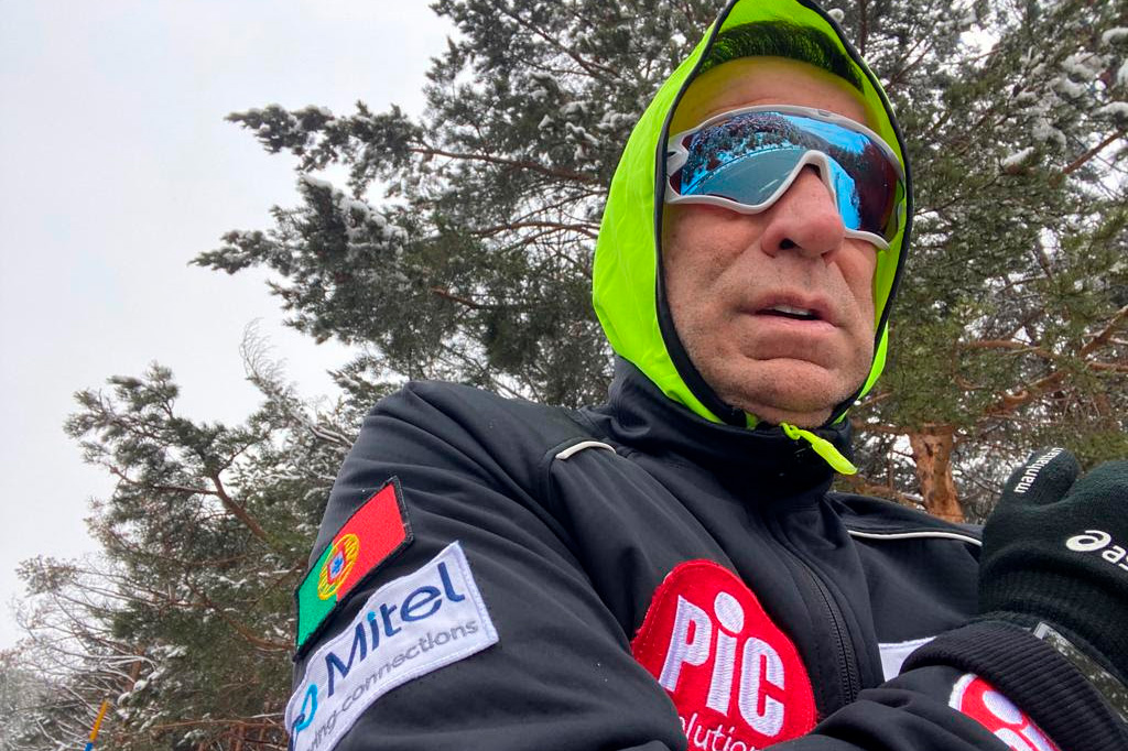 João Netto, , o primeiro ultramaratonista português a participar na Tenzing Hillary Everest Marathon