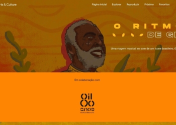 Gilberto gil como nunca viu e ouviu no google arts & culture