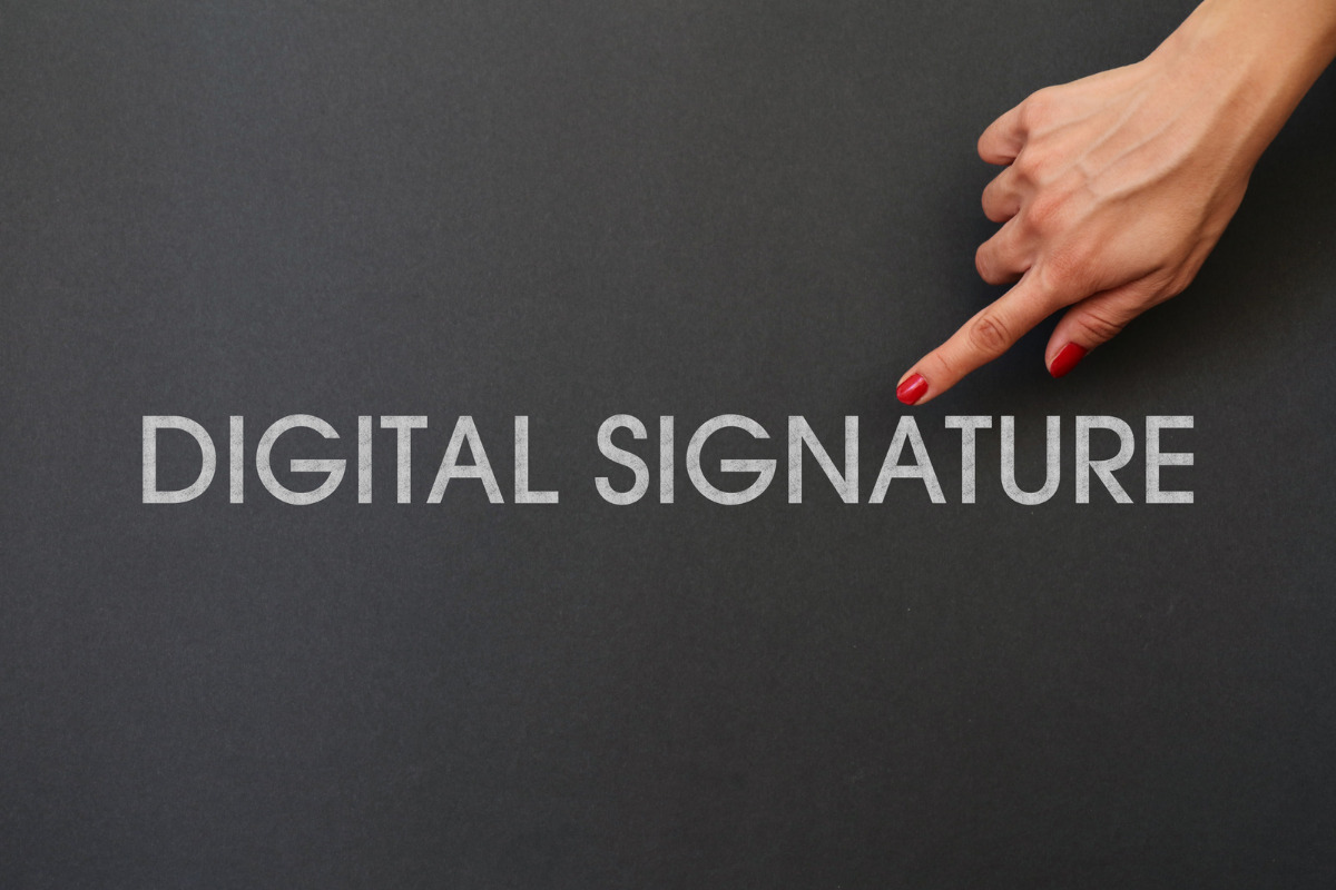 como criar assinatura digital