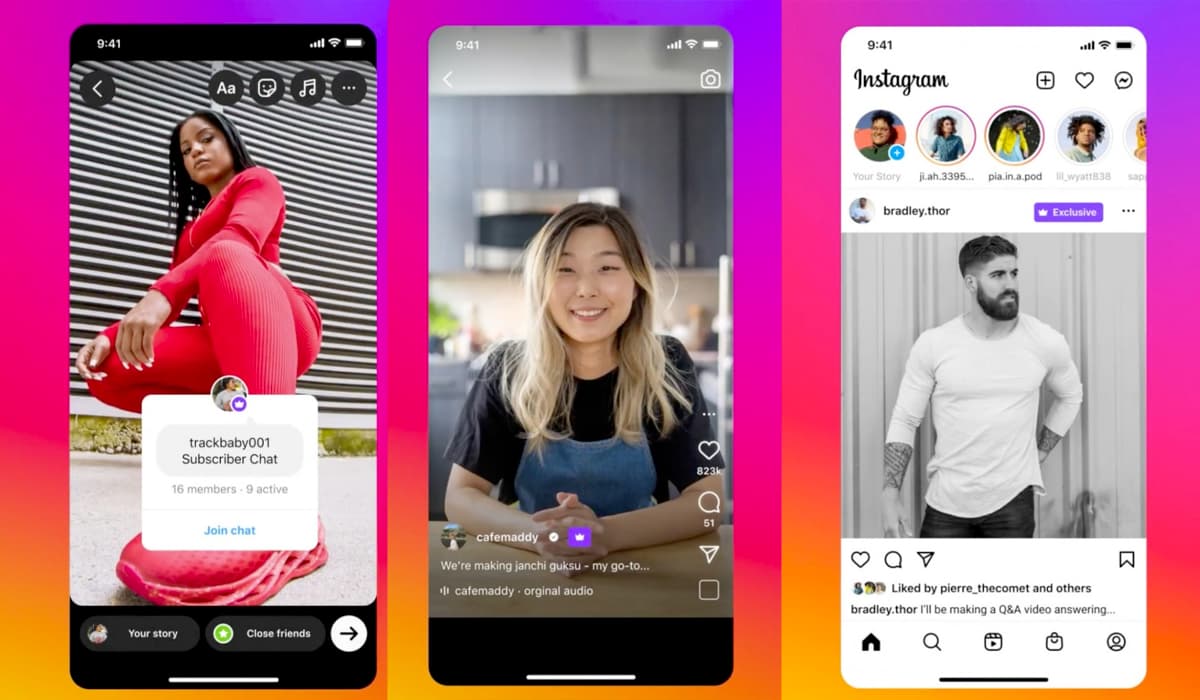 Instagram subscribers