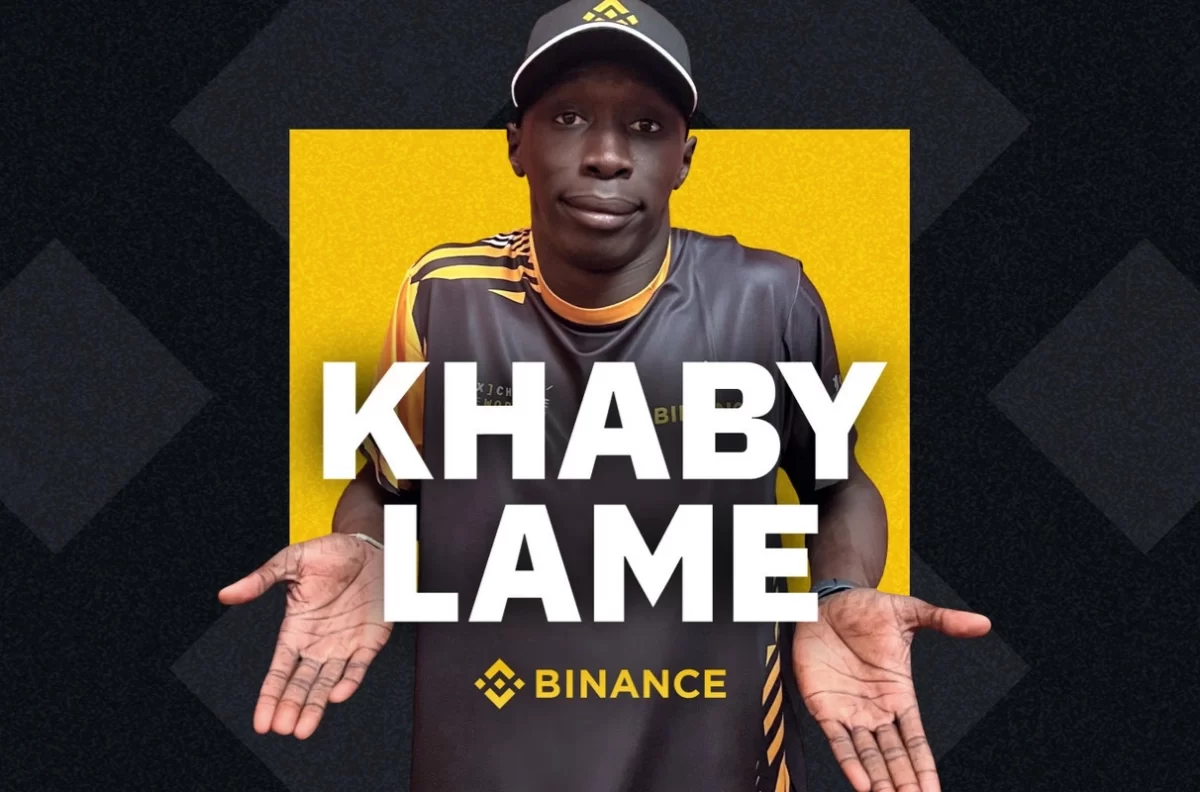 Khaby Lame, estrela do TikTok, é o novo embaixador global da Binanc