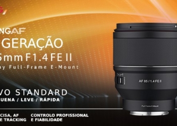Samyang af 85 f1. 4 fe ii: nova objetiva para câmaras mirrorless sony full-frame