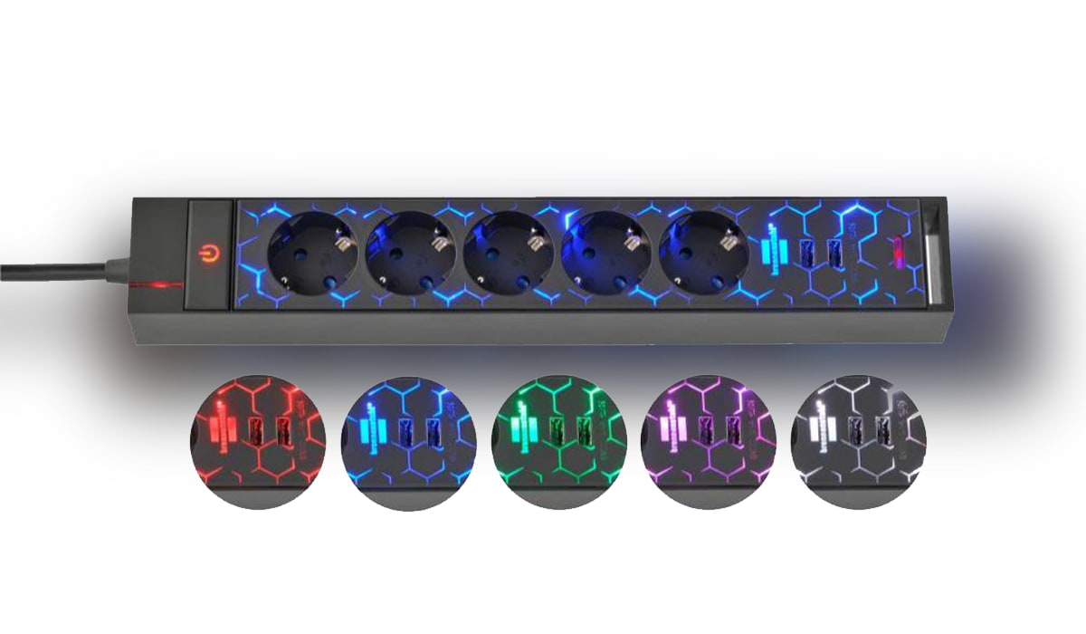 Hama tomada para gamers