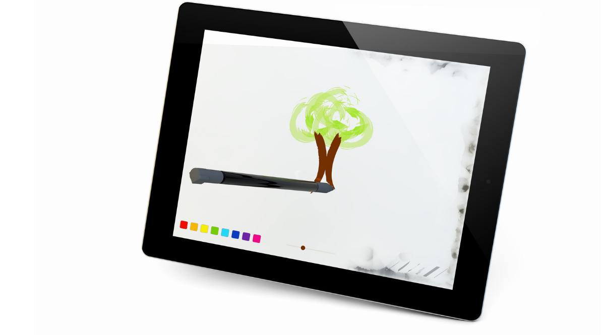 Faça ilustrações num tablet com aplicativos para desenhar 