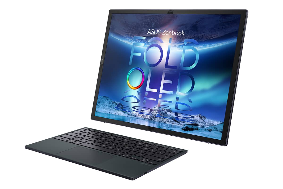 Zenbook 17 Fold OLED UX9702 Product photo 2K TechBlack 05 Asus
