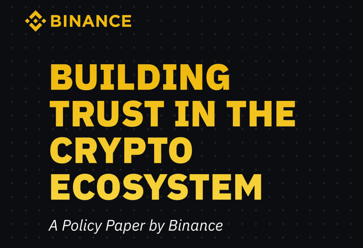 Binance quer mais confiança no ecossistema de criptomoedas