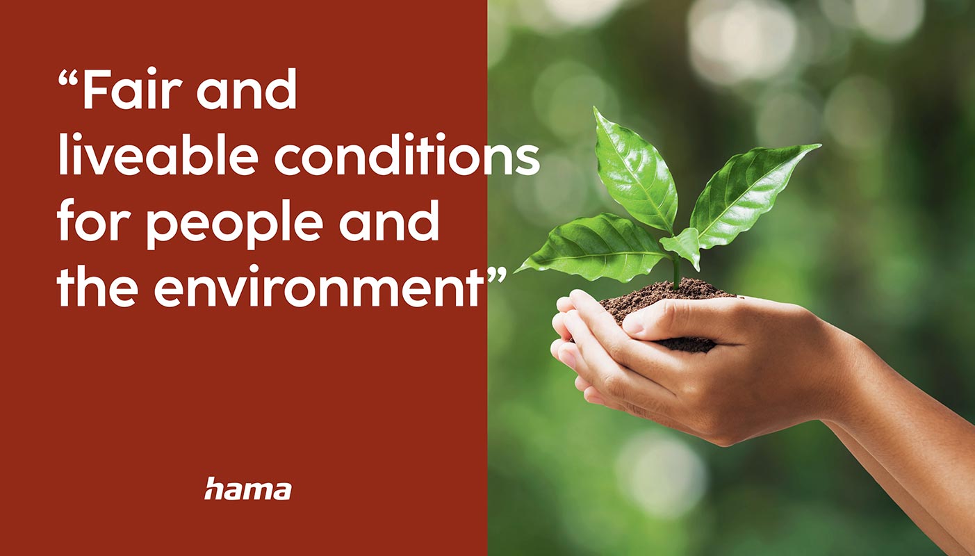 Hama setzt auf eine nachhaltige Kreislaufwirtschaft