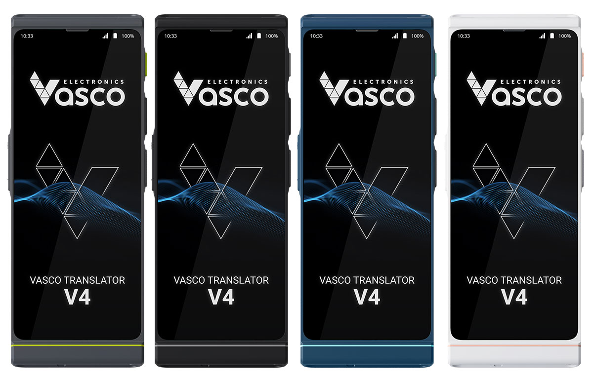 Vasco Translator V4: cores