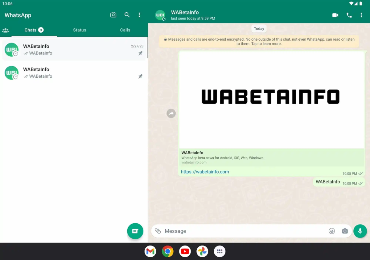 image 1 Whatsapp, WhatsApp Beta, WhatsApp para Tablets