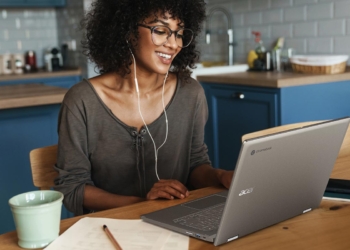 Chromebook spin 714: o equilíbrio entre produtividade e design sustentável