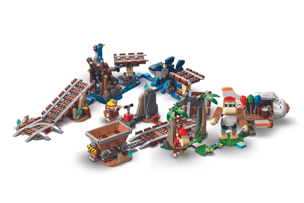 Set de Expansão Corrida de Carrinhos de Mina de Diddy Kong