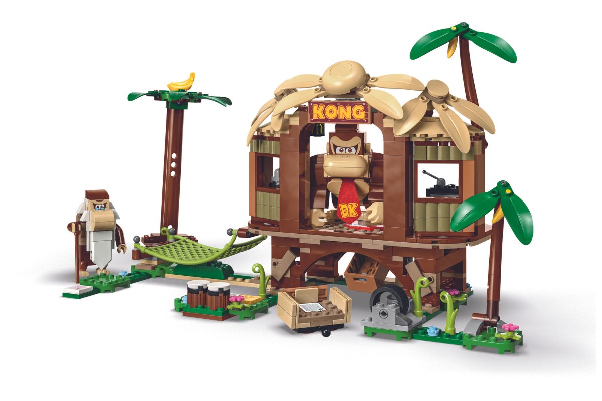 Dixie Kongs Jungle Jam Expansion Set 1 Donkey Kong, LEGO, super mario TecheNet Set de expansão casa na árvore do donkey kong