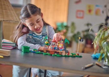 Donkey kong e companhia juntam-se à coleção lego super mario