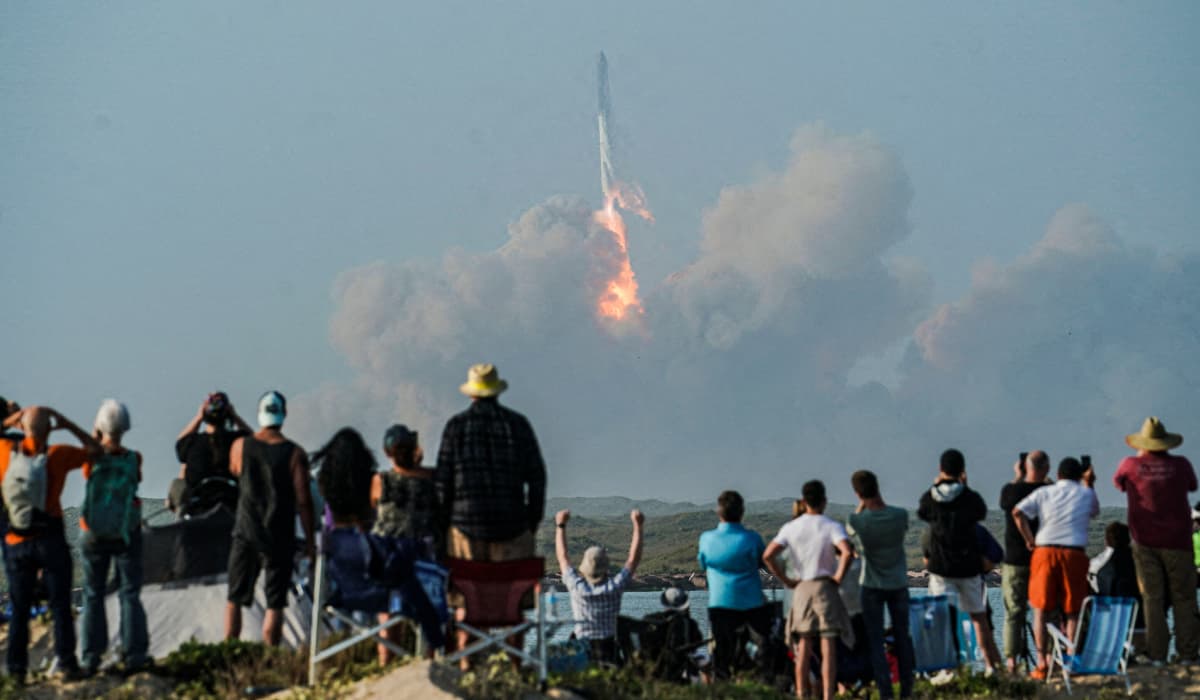 SpaceX Starship explosão