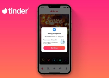 Tinder verificação