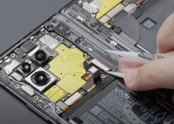 Vivo x fold 2 desmontado vídeo