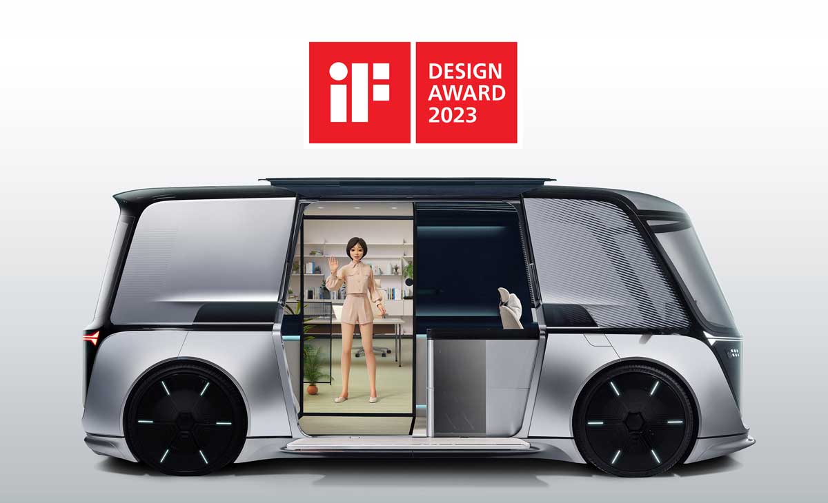 A LG OMNIPOD, uma cabine de veículo que pode funcionar como extensão da casa, foi distinguida na categoria Product Concept