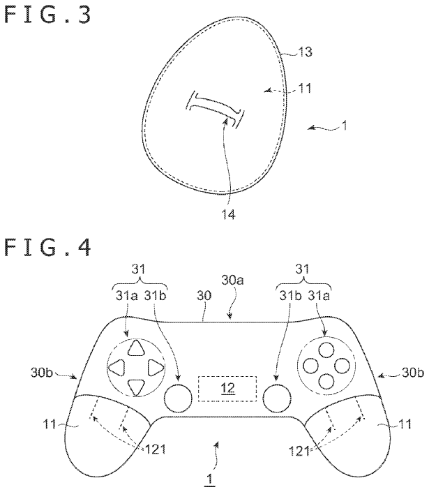 Sony Comando PlayStation temperatura patente