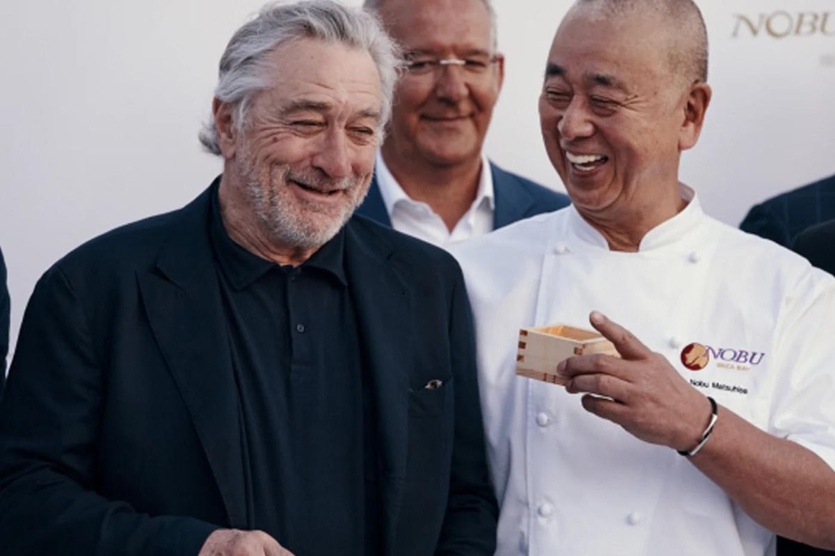Chef Nobu e Robert de Niro