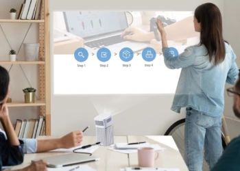 Projetor portátil empresa