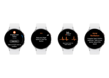 Notificação de ritmo cardíaco irregular dos galaxy watch aprovada pela fda