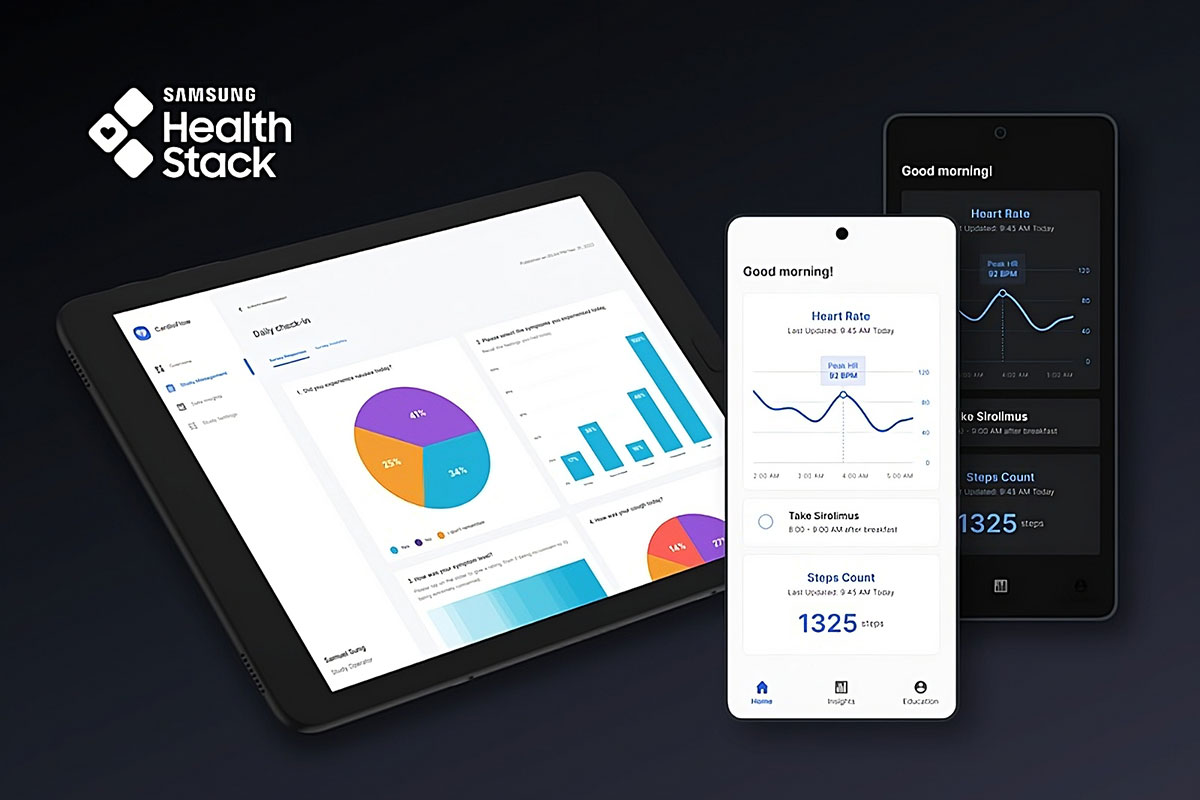 Samsung apresenta o Health Stack 1.0 para revolucionar a investigação digital na saúde
