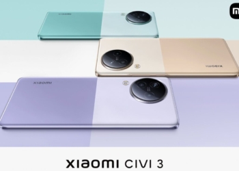 Xiaomi civi 3 adota design da câmara do xiaomi 13 ultra