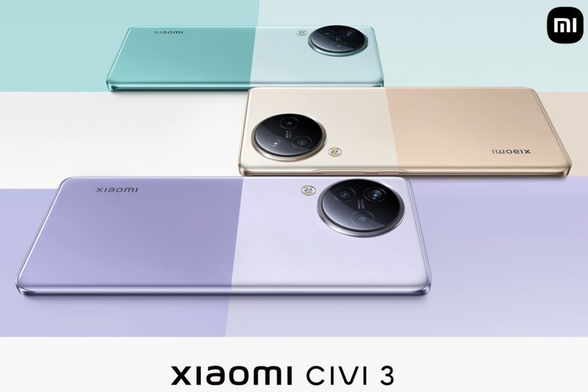 Xiaomi Civi 3 adota design da câmara do Xiaomi 13 Ultra