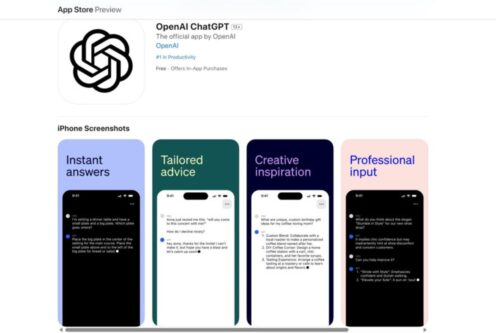 OpenAI lança aplicação oficial ChatGPT para iPhone