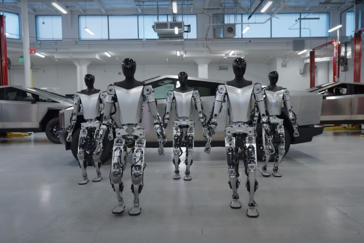 Robô humanoide da Tesla