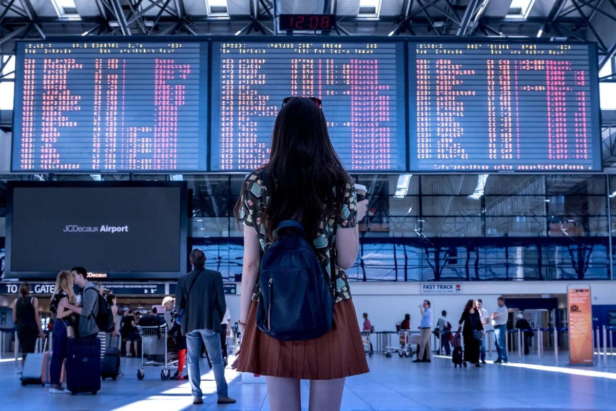 Manter os passageiros conectados nos terminais de viagens