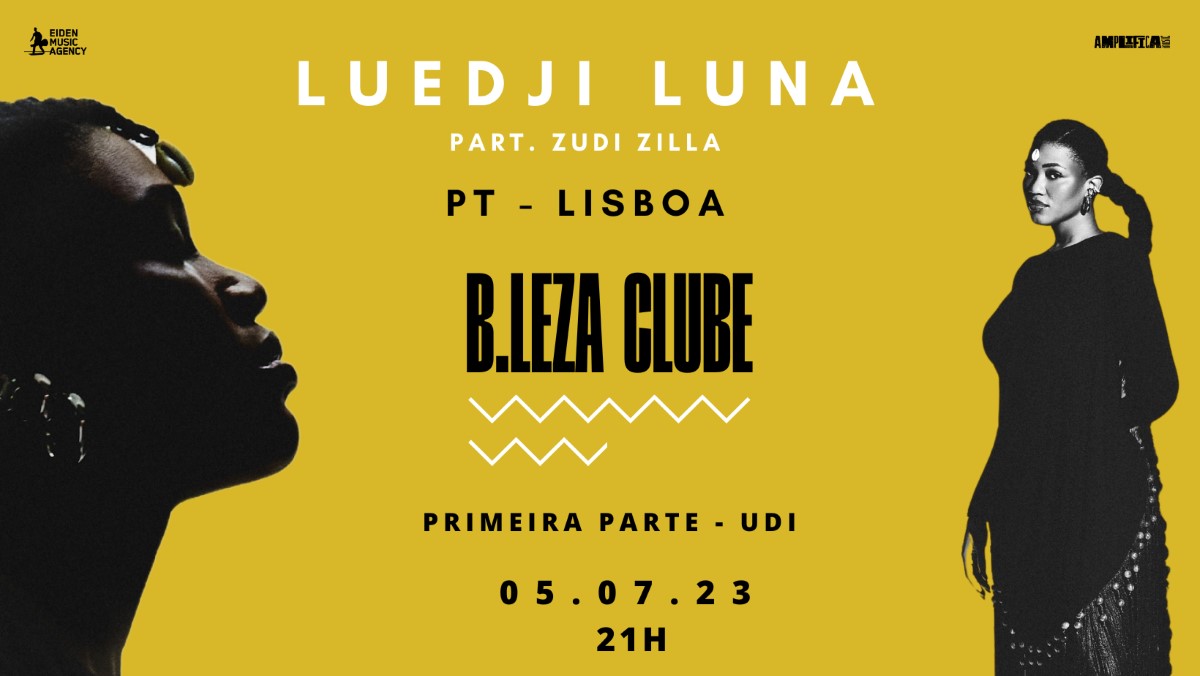 Luedji Luna regressa a Lisboa em 5 de julho
