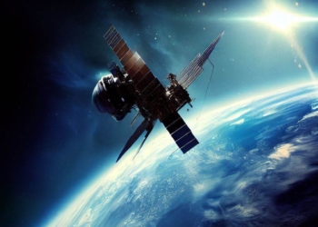 Satélite de madeira