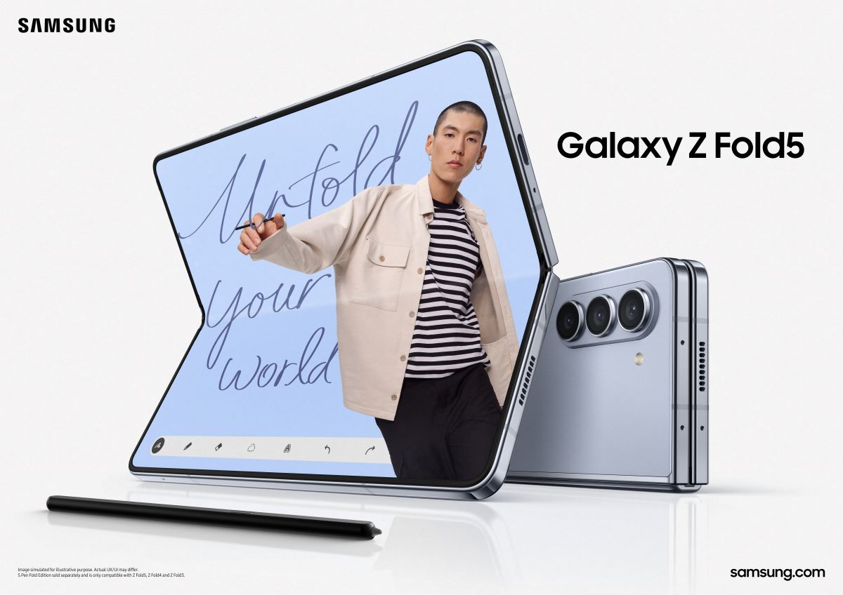 Galaxy Z Fold5: O máximo da produtividade num ecrã grande