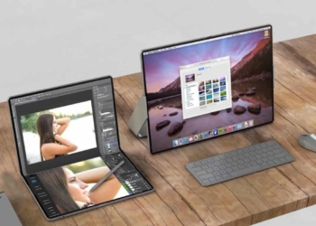 Apple macbook ecrã dobrável