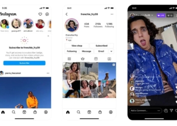Instagram subscrições