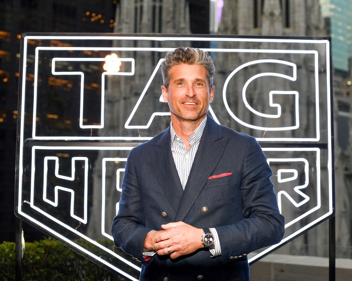 Patrick dempsey embaixador tag heuer