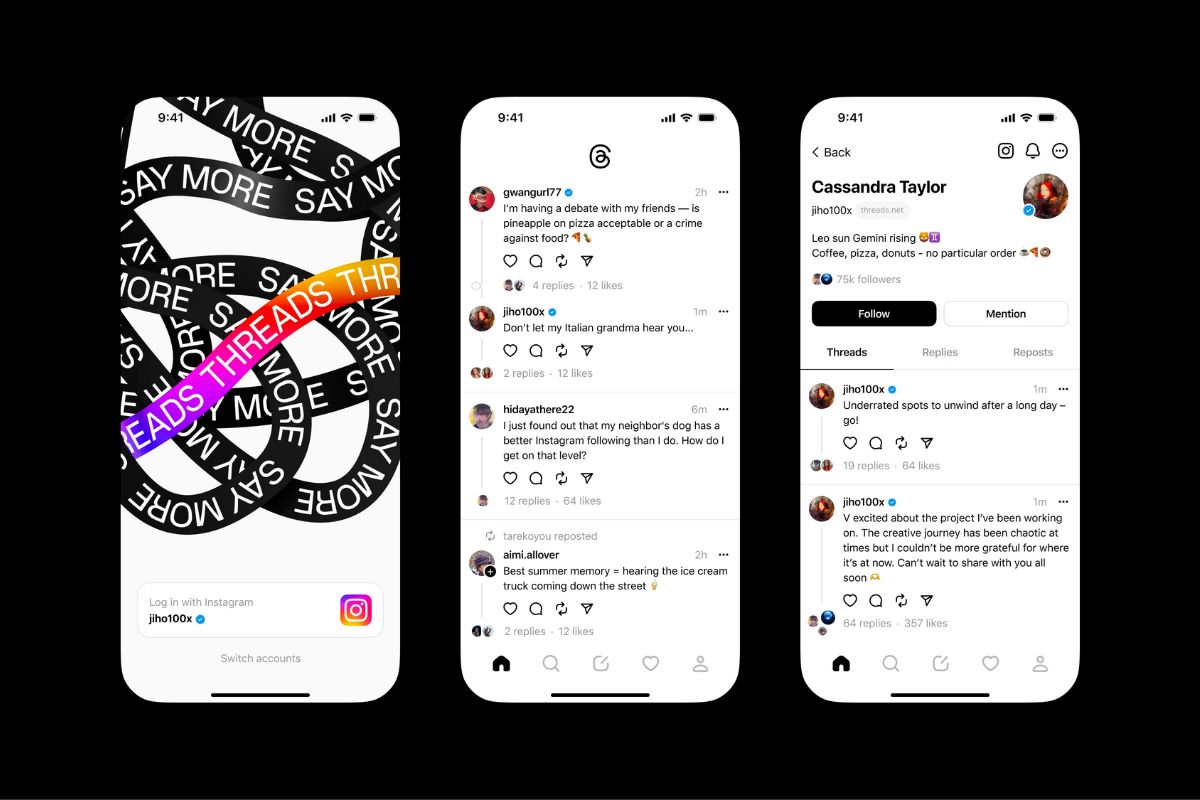 "Threads" do Instagram atinge 100 milhões de utilizadores