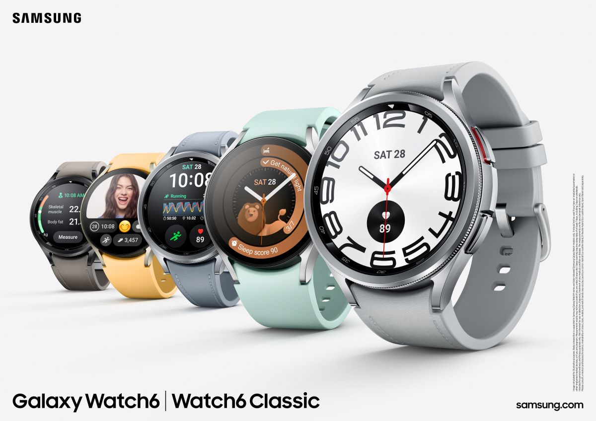 Galaxy Watch6 e Galaxy Watch6 Classic: Samsung reinventa a saúde e estilo