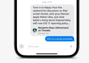Apple imessage threads