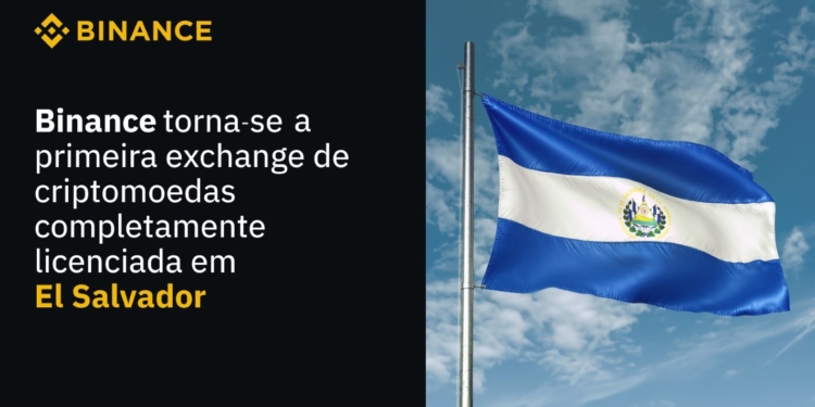Binance obtém licença completa em El Salvador